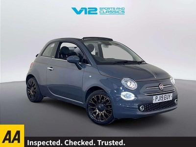 Usado Fiat 500 Collezione 69 HP (50 kW) 2019 Cinzento Cabrios