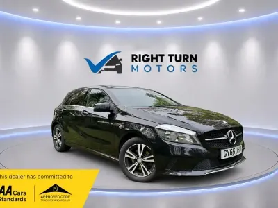 Used Mercedes A180 SE 122 HP (89 kW) 2015 Black Hatchback