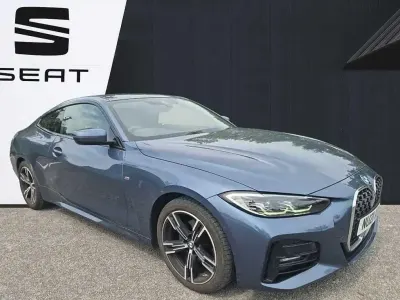 Used BMW 420 M Sport 190 HP (139 kW) 2021 Blue Coupe