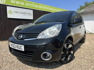 Used Nissan Note N-TEC 2012 Black Hatchback