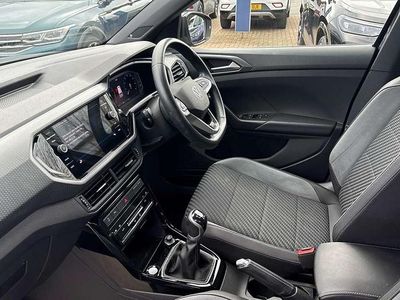Used VW T-Cross R-line 110 HP (80 kW) 2022 Black SUV