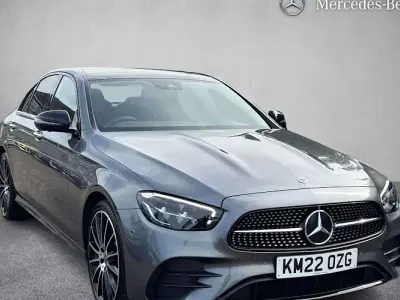 Used Mercedes E400 AMG line 330 HP (242 kW) 2022 Grey Sedan