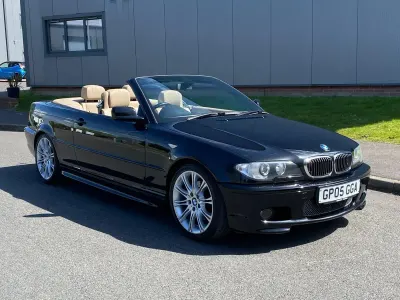 Used BMW 330 Cabriolet Sport Line 2005 Black Cabriolet