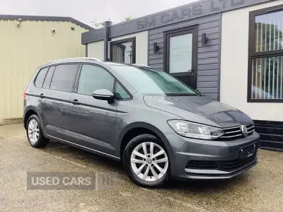 Used VW Touran SE 115 HP (84 kW) 2017 Grey MPV