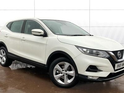 White Used 2019 Nissan Qashqai Acenta Premium SUV | £10,774 (Good price)