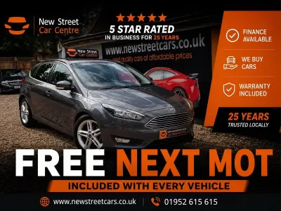 Used Ford Focus Zetec 2016 Grey Hatchback