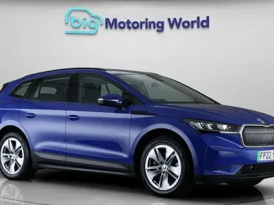 Used Skoda Enyaq iV ecoSuite 150 kW (204 HP) 2022 Blue SUV