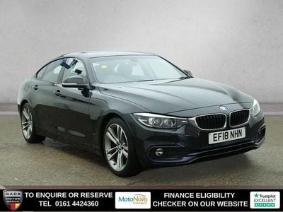 Used BMW 420 Sport Line 190 HP (139 kW) 2018 Black Coupe