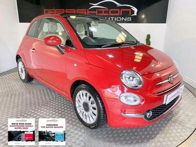 Used Fiat 500 Lounge 69 HP (50 kW) 2018 Red Hatchback