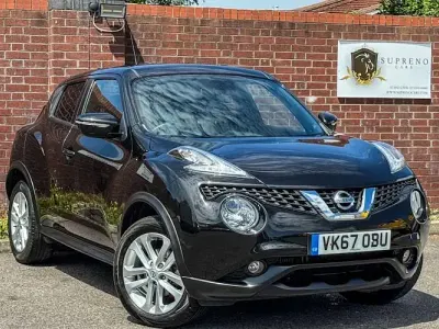 Used Nissan Juke N-Connecta 116 HP (85 kW) 2017 Black SUV