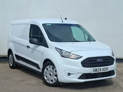 Used Ford Transit Trend 100 HP (73 kW) 2024 White Van