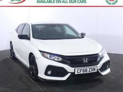 Used Honda Civic Sport 126 HP (92 kW) 2019 White Hatchback