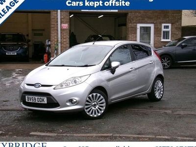 Silver Used 2009 Ford Fiesta Titanium Hatchback | £4,695 (Fair price)