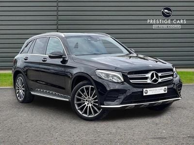 Begagnad Mercedes GLC250 AMG Line Premium 204 HK (150 kW) 2018 Svart SUV