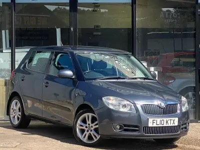 Used Skoda Fabia Drive 80 HP (58 kW) 2010 Grey Hatchback