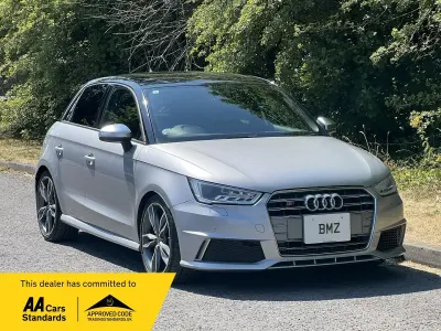 Used Audi S1 Sportback 231 HP (169 kW) 2015 Silver Hatchback