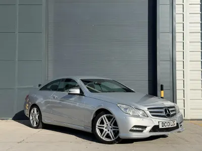 Begagnad Mercedes E250 2013 Silver Sportkupé