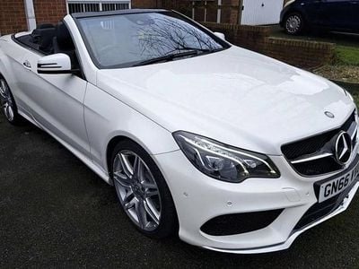 White Used 2016 Mercedes E350 AMG line Cabriolet | £13,700 (A bit pricey)