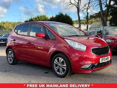 Used Kia Venga 123 HP (90 kW) 2019 Red Hatchback
