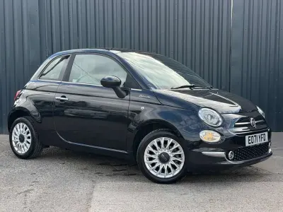 Used Fiat 500 Dolcevita 2021 Black Hatchback