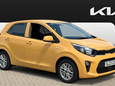 Used Kia Picanto 67 HP (49 kW) 2023 Yellow Hatchback