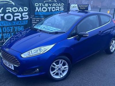 Blue Used 2016 Ford Fiesta Zetec Hatchback | £2,395 (Good price)