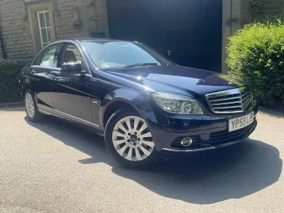 Used Mercedes C250 Elegance 204 HP (150 kW) 2009 Blue Sedan