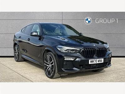 Used BMW X6 M Sport 333 HP (244 kW) 2021 Black SUV