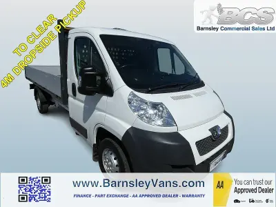 Used Peugeot Boxer 130 HP (95 kW) 2014 White Van