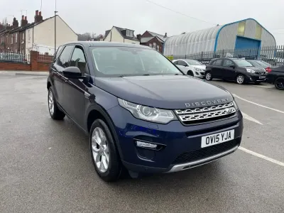 Begagnad Land Rover Discovery Sport HSE 2015 Blå SUV