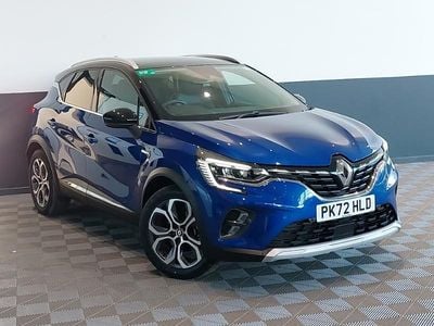 Blue/black Used 2022 Renault Captur Techno SUV | £17,698 (Fair price)