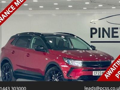 Used Vauxhall Grandland X S 130 HP (95 kW) 2023 Red SUV