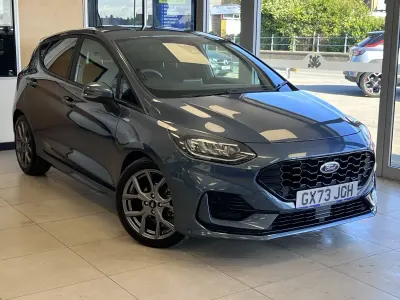 Used Ford Fiesta ST-Line 125 HP (91 kW) 2024 Blue Hatchback