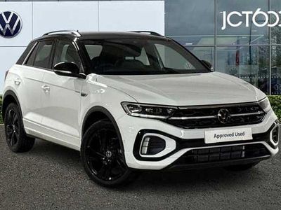 White New 2025 VW T-Roc Black Edition SUV | £29,500 (Fair price)