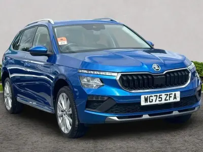 Used Skoda Kamiq SE L 113 HP (83 kW) 2026 Race blue metallic SUV