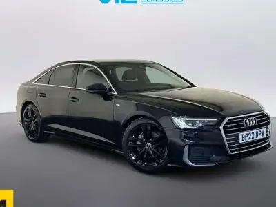 Used Audi A6 S-Line 204 HP (150 kW) 2021 Black Sedan