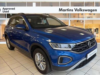 Used VW T-Roc Life 150 HP (110 kW) 2023 Blue SUV