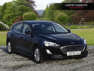 Used Ford Focus Titanium 120 HP (88 kW) 2021 Black Hatchback