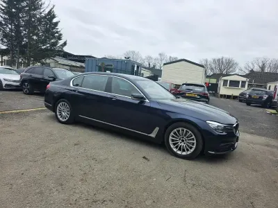 Used BMW 730L 2016 Blue Sedan