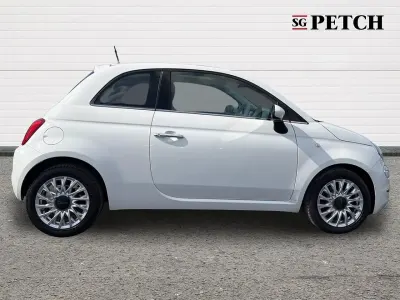 Used Fiat 500 Lounge 69 HP (50 kW) 2019 White Hatchback