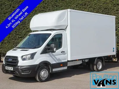 Używany Ford Transit 130 KM (95 kW) 2023 Biały Kabriolet