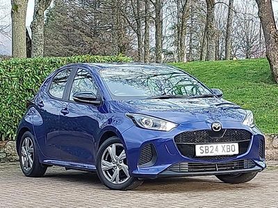 Used Mazda 2 Exclusive-Line 116 HP (85 kW) 2024 Blue Hatchback
