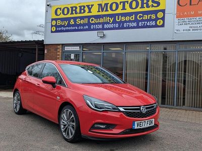 Used Vauxhall Astra SRi 150 HP (110 kW) 2017 Red Hatchback