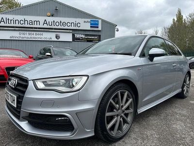 Used Audi A3 S-Line 125 HP (91 kW) 2015 Silver Hatchback