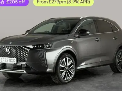 Used DS Automobiles DS7 Crossback Rivoli 131 HP (96 kW) 2023 Grey SUV