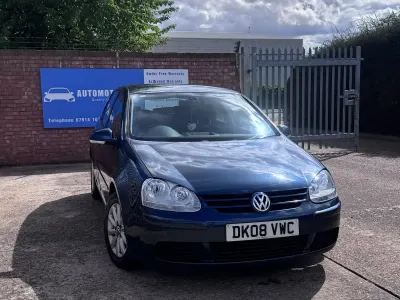 Used VW Golf VI Match 2008 Blue Hatchback