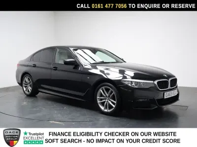 Begagnad BMW 520 M Sport 190 HK (139 kW) 2019 Svart Sedan