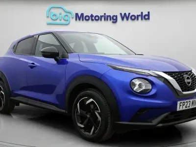 Used Nissan Juke N-Connecta 114 HP (83 kW) 2023 Blue SUV