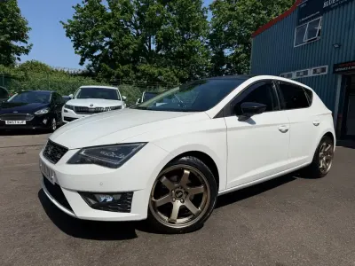 Usado Seat Leon FR 2016 Blanco Utilitario