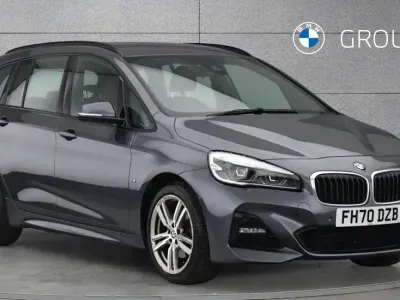 Used BMW 218 Gran Tourer M Sport 136 HP (100 kW) 2021 Grey MPV